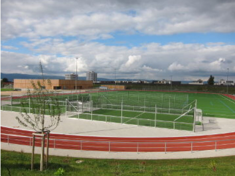 Die große neue Sportanlage im Frankfurter Bogen